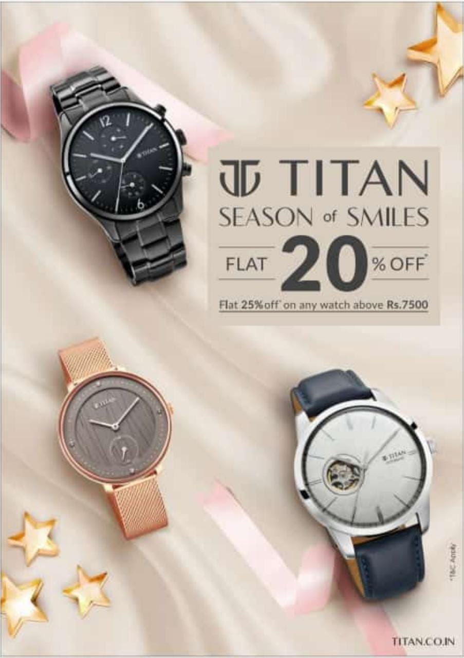 Titan watches offers today new arrivals