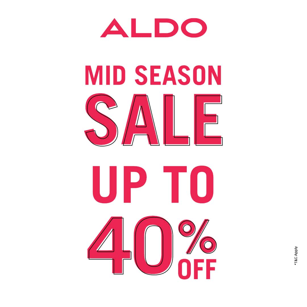 Aldo offers sale