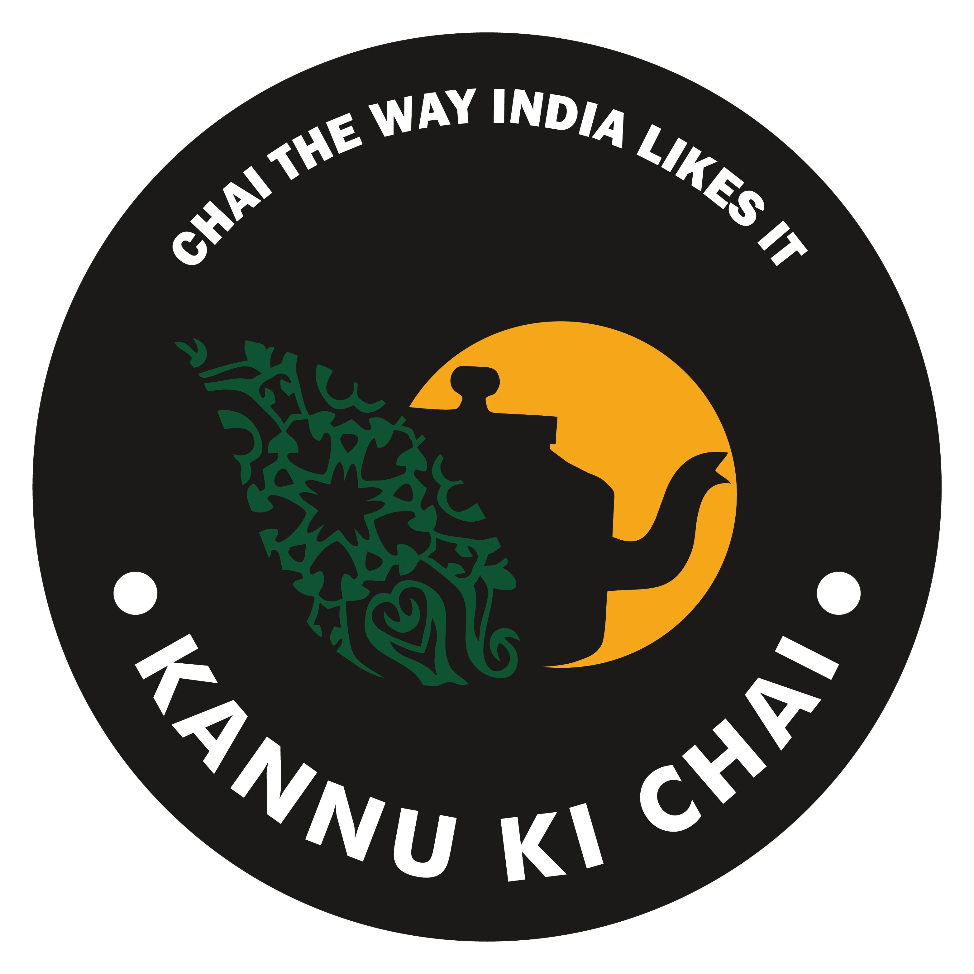 Kannu Ki Chai brand logo for tea, beverages and café essentials