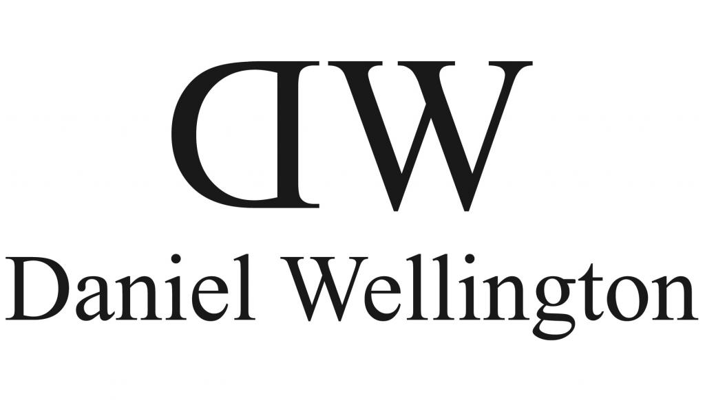 Daniel Wellington brand logo for premium watches and fashion accessories