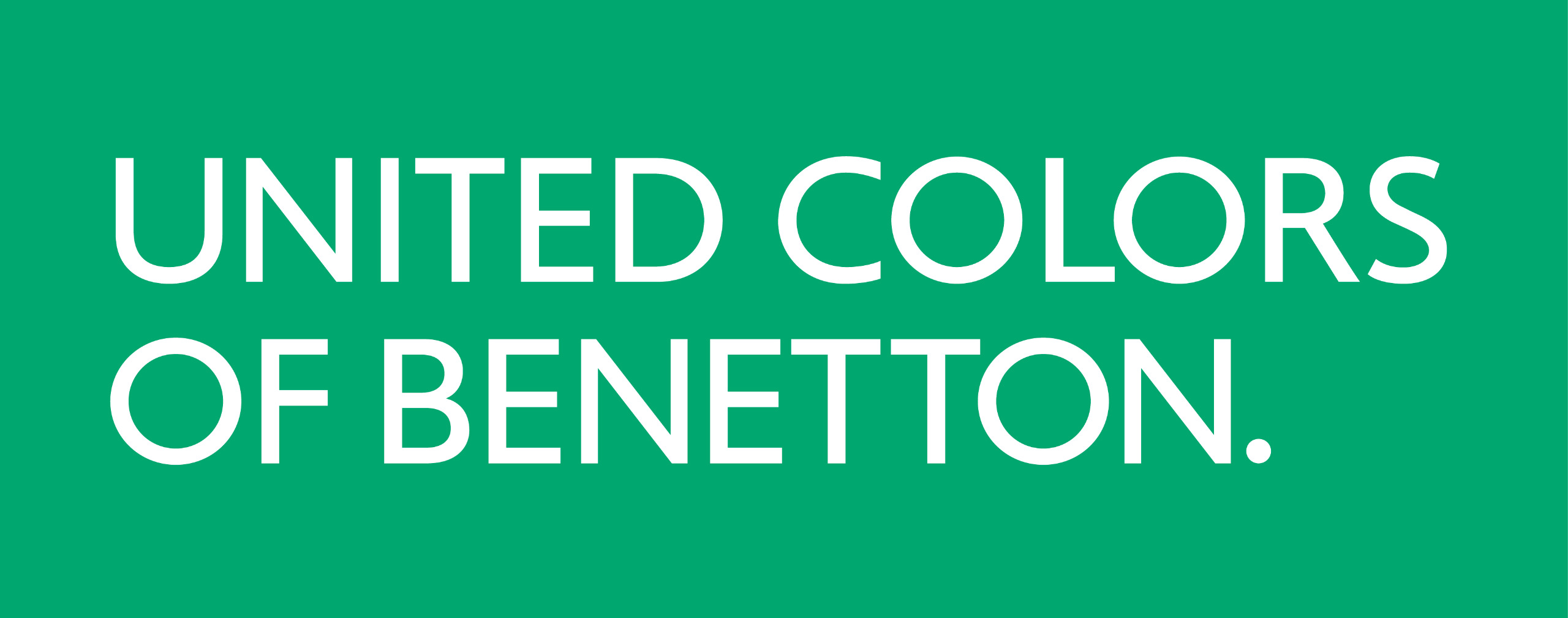 United Colors of Benetton brand logo for colorful fashion apparel and lifestyle wear