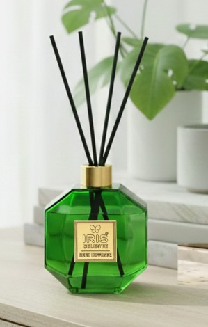IRIS lifestyle store image featuring scented candles, diffusers and fragrance products