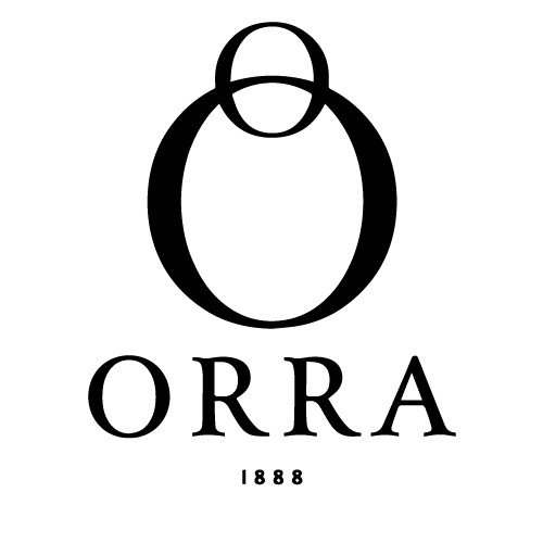 ORRA brand logo for diamond jewellery and luxury accessories