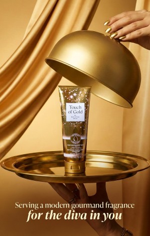 Bath & Body Works beauty store image featuring scented candles, lotions and fragrance products