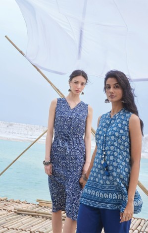Soch ethnic fashion store image featuring festive wear, sarees and traditional apparel