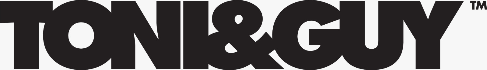 TONI&GUY brand logo for premium hair styling and salon services