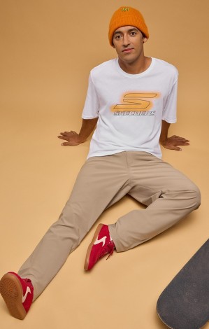 Skechers footwear store image featuring stylish sneakers and comfort shoes