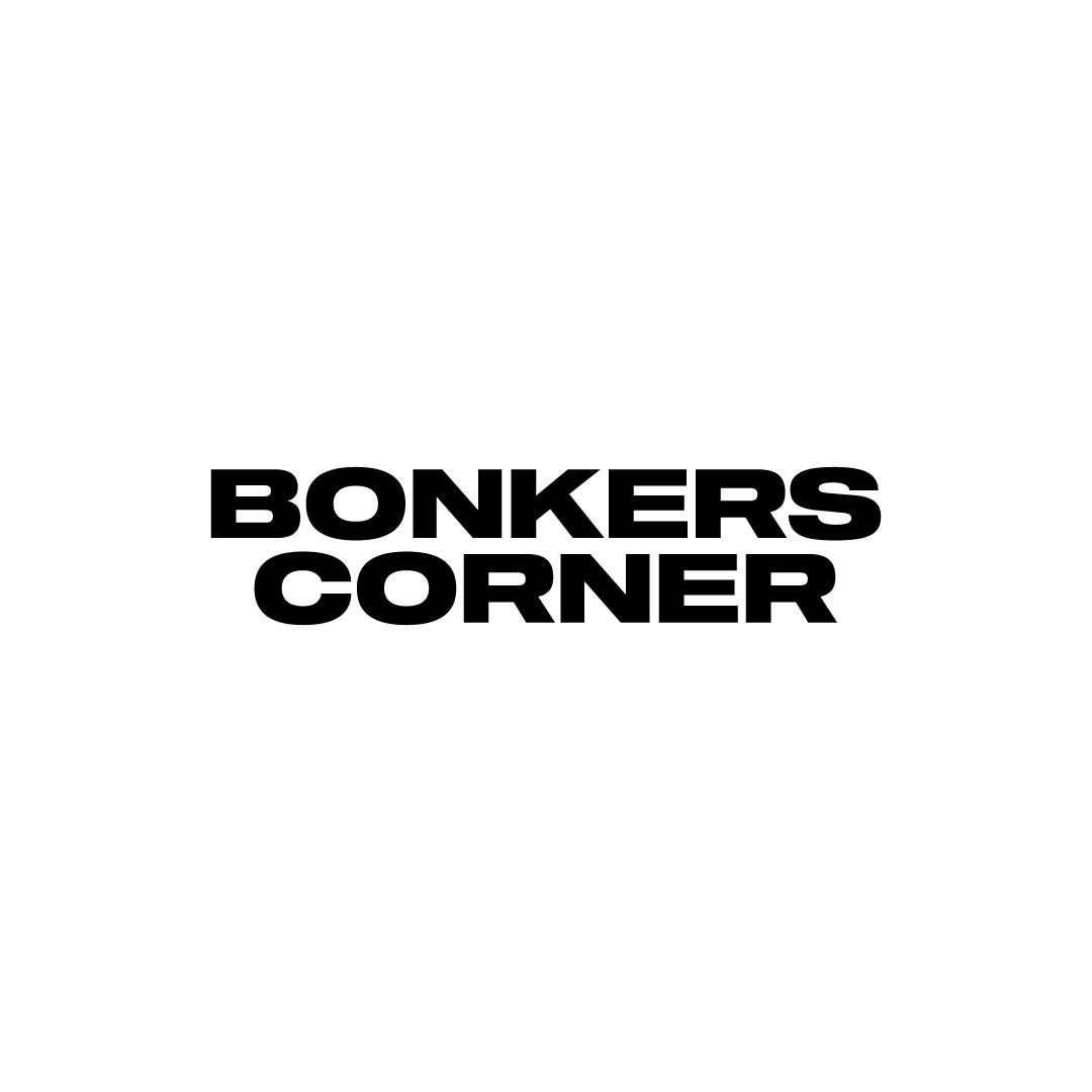 Bonkers Corner brand logo for streetwear and casual fashion apparel