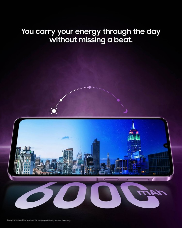 Samsung mobile banner showcasing smartphones, gadgets and smart electronic devices collection