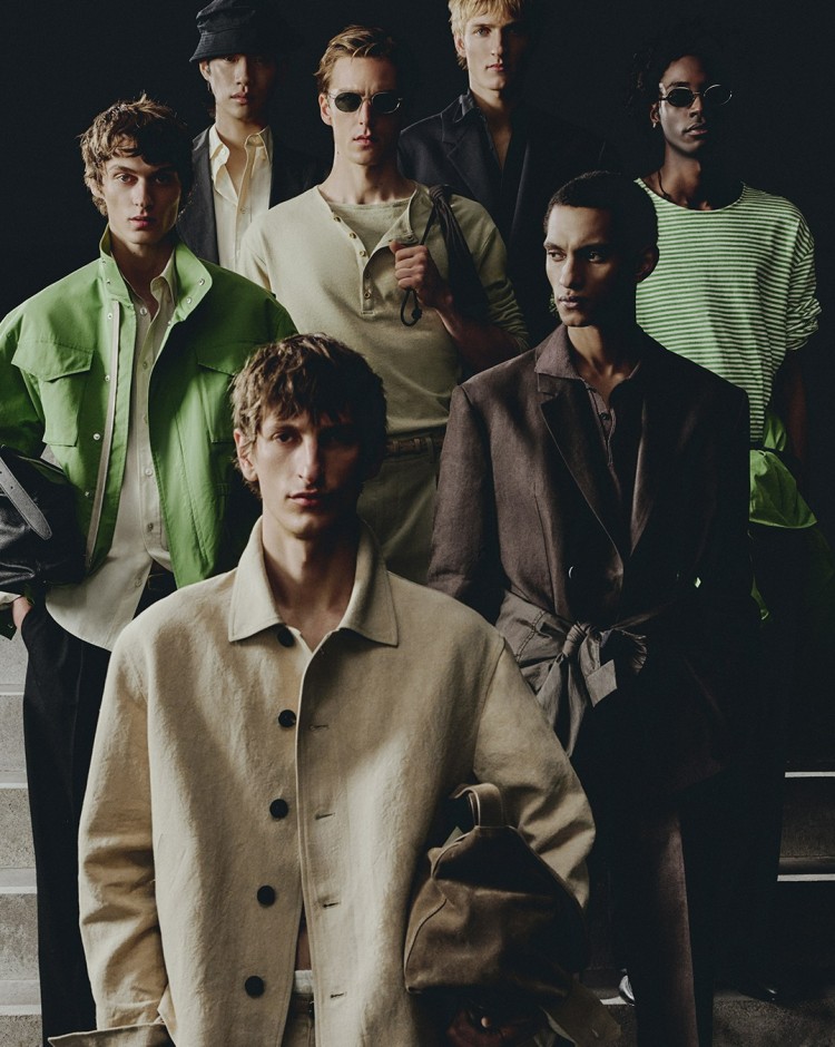 ZARA mobile banner showcasing stylish clothing, footwear and fashion essentials collection