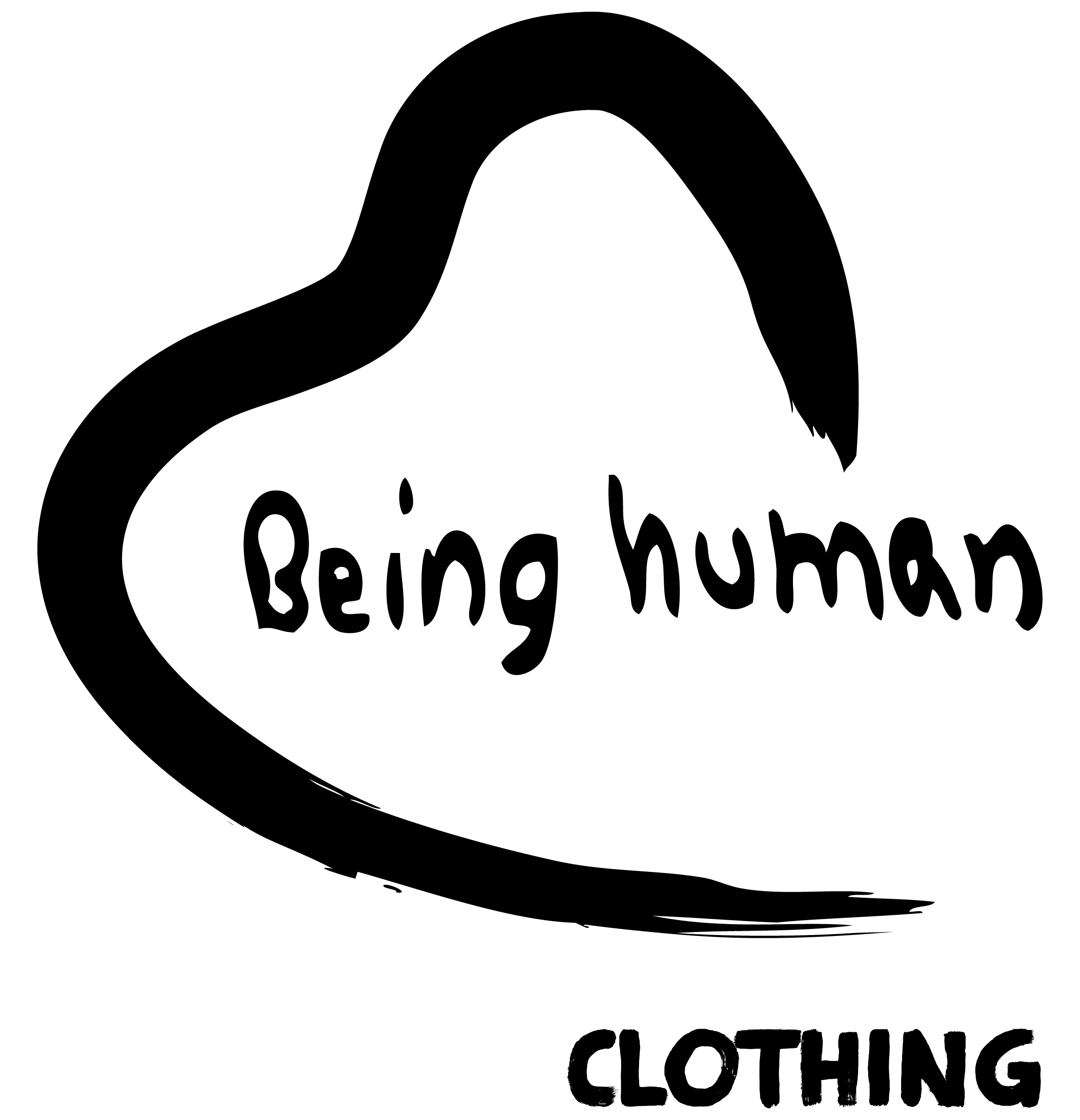 Being Human brand logo for casual fashion and lifestyle apparel