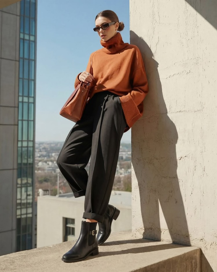 Rosso Brunello mobile banner showcasing stylish shoes and fashion accessories collection