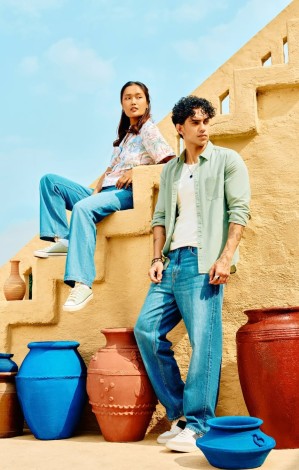 Spykar fashion store image featuring stylish jeans, casual wear and accessories