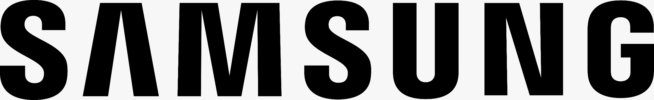 Samsung brand logo for smartphones, electronics and smart technology products
