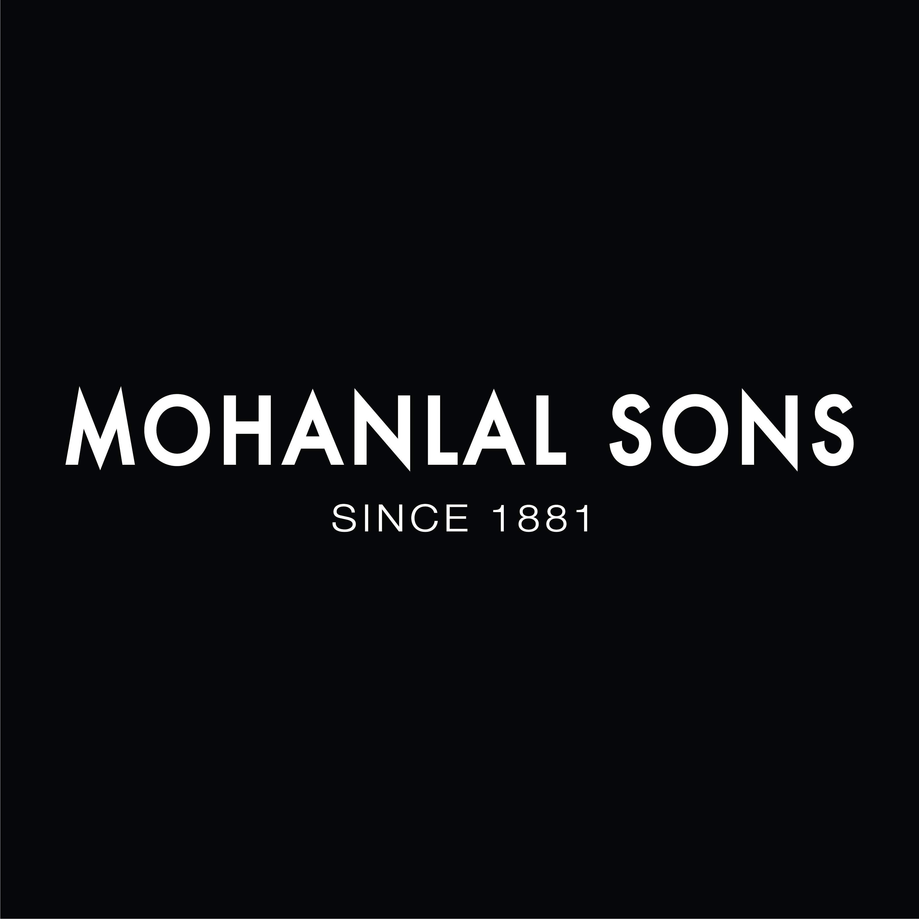 Mohanlal Sons brand logo for premium ethnic menswear and wedding fashion