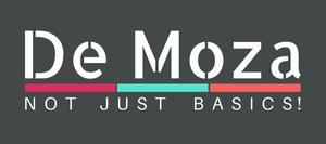 De Moza brand logo for women’s fashion and bottom wear apparel