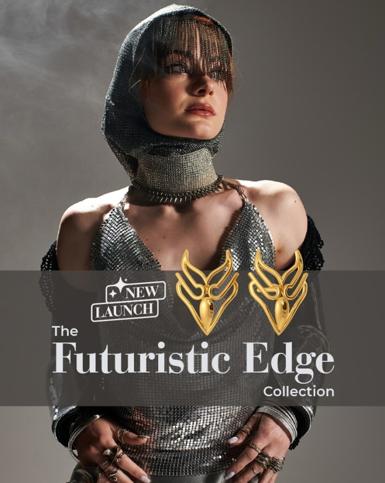 Melorra mobile banner showcasing lightweight gold jewellery and contemporary accessories collection