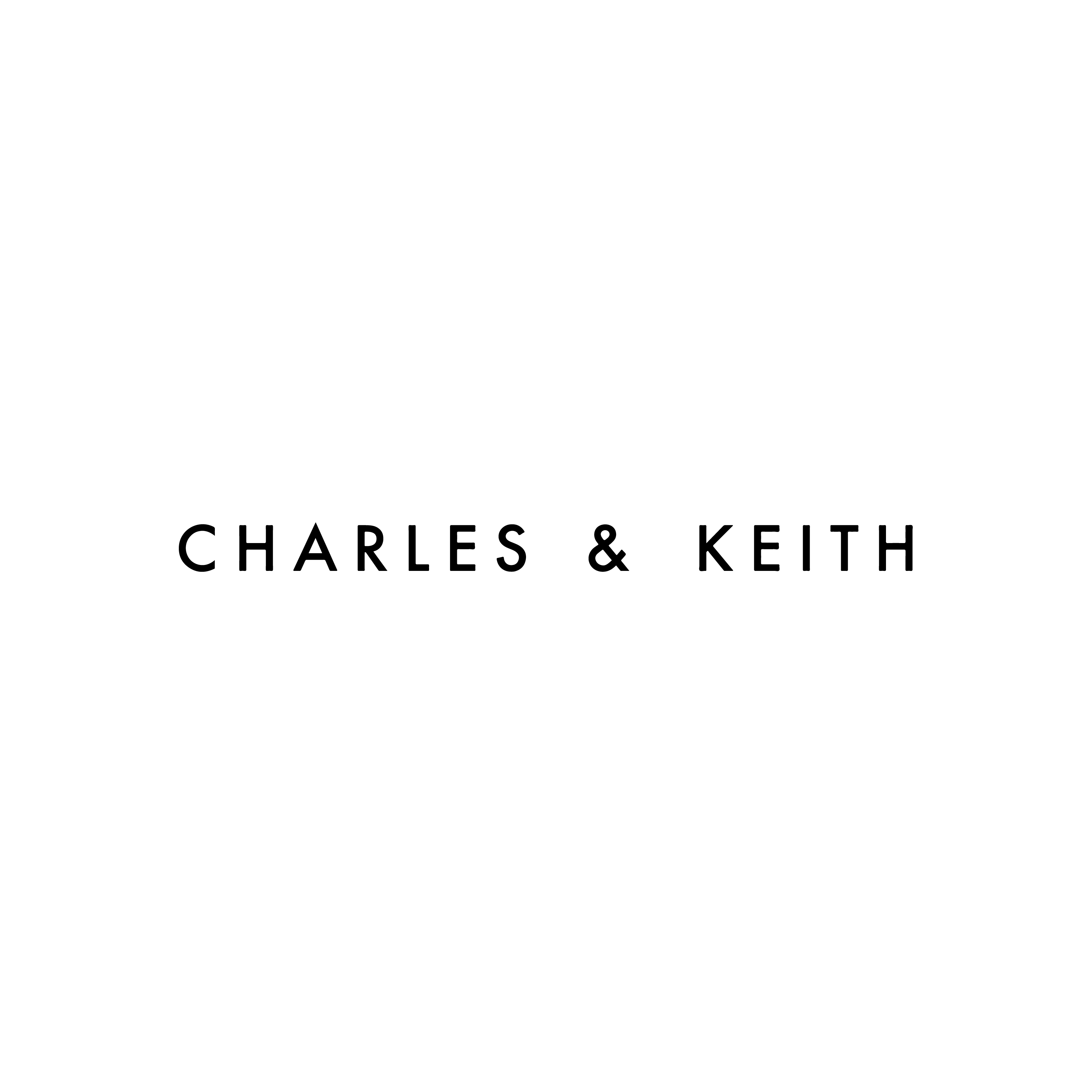 Charles & Keith brand logo for fashion accessories and stylish footwear