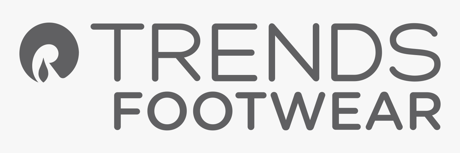 Trends Footwear brand logo for stylish shoes and fashion footwear
