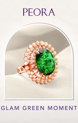 Peora jewellery store image featuring trendy accessories and fashion jewellery designs