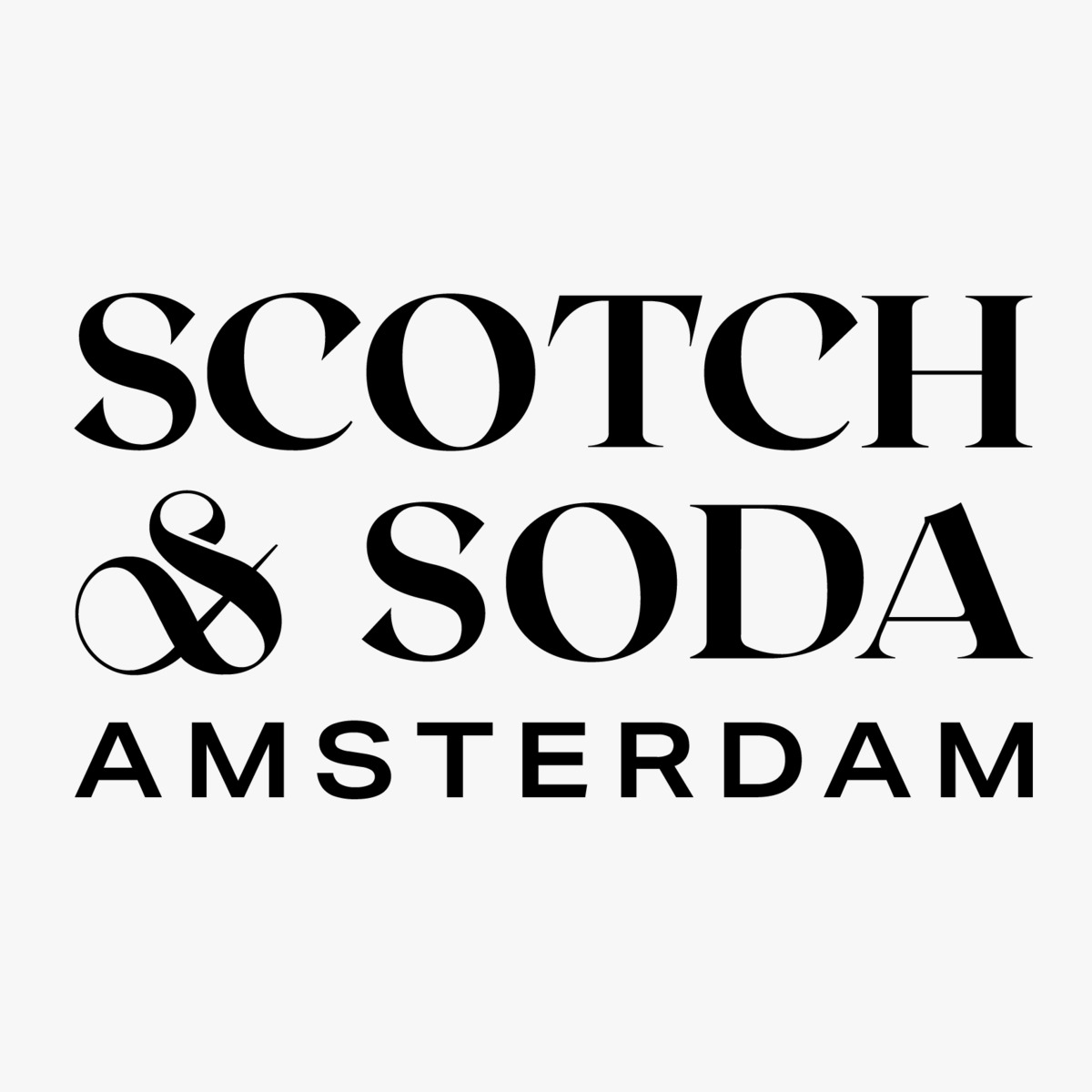 Scotch & Soda brand logo for premium casualwear and contemporary fashion