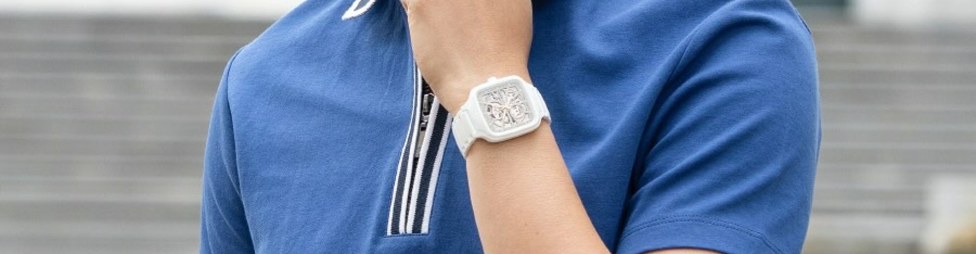 Just In Time desktop banner highlighting premium watches and luxury timepiece collection