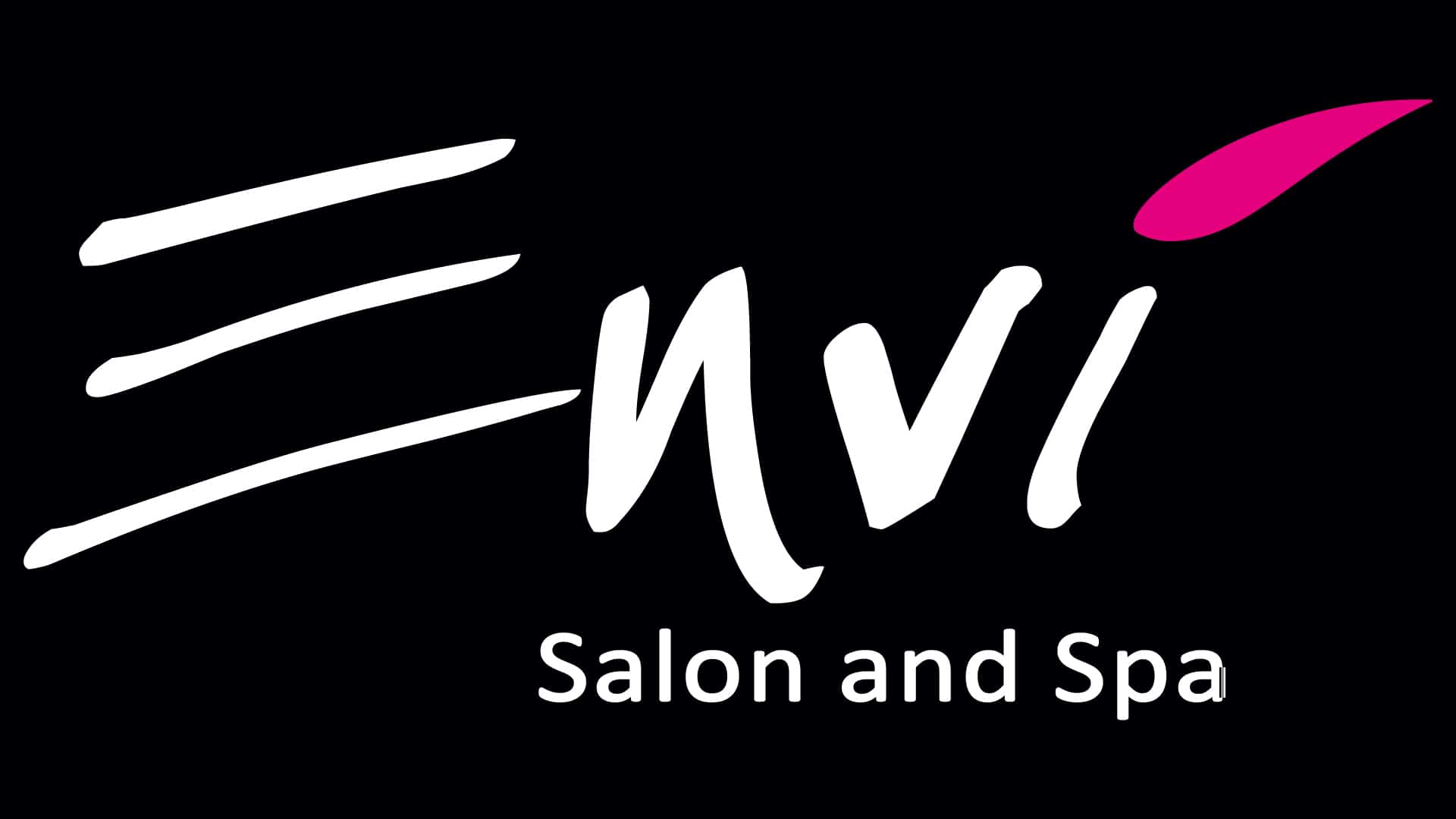 Envi Salon brand logo for premium beauty and salon services