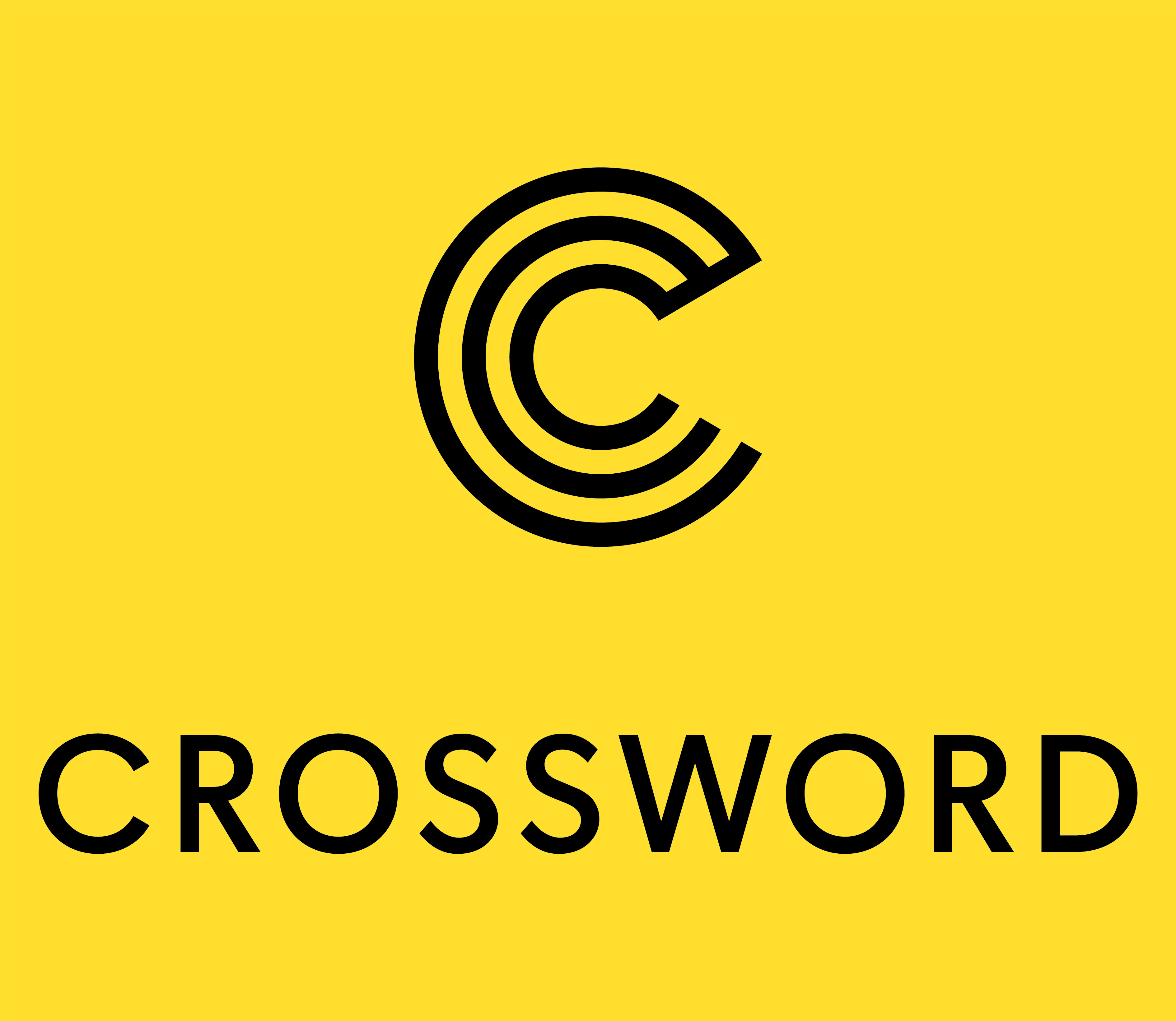 Crossword brand logo for books, stationery and educational products