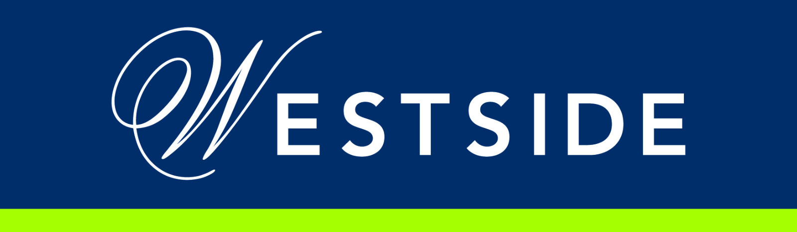 Westside brand logo for fashion apparel, home décor and lifestyle essentials