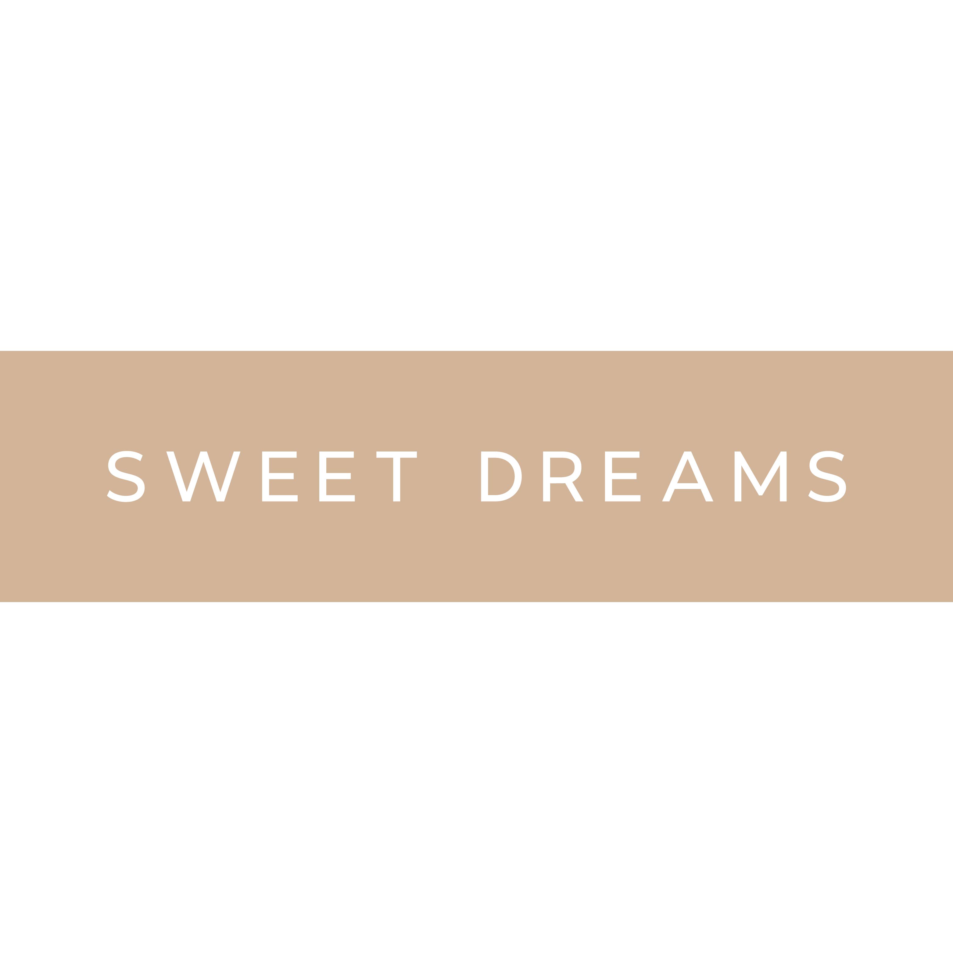 Sweet Dreams brand logo for sleepwear, loungewear and nightwear fashion
