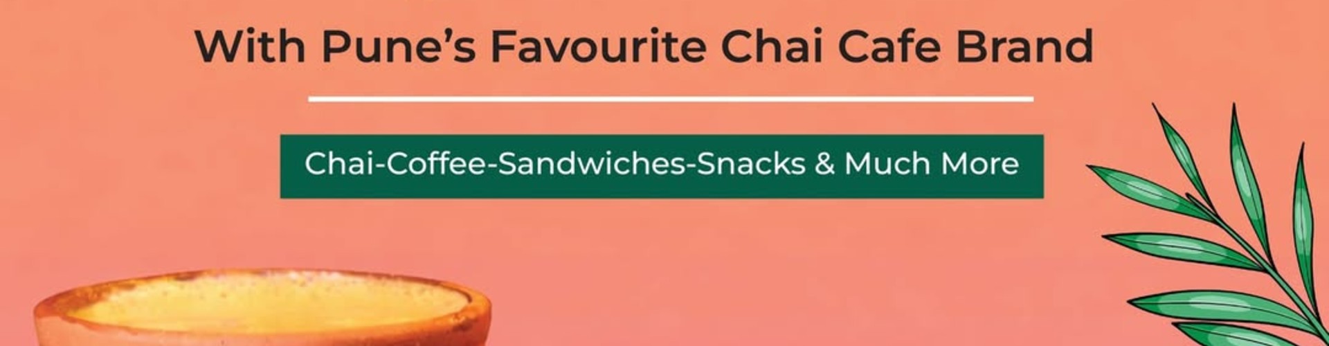 Kannu Ki Chai desktop banner highlighting tea and café beverage collection