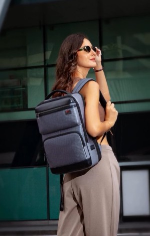 VIP travel store image featuring stylish suitcases, backpacks and travel gear