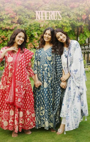 Neeru’s ethnic fashion store image featuring festive apparel and traditional outfits