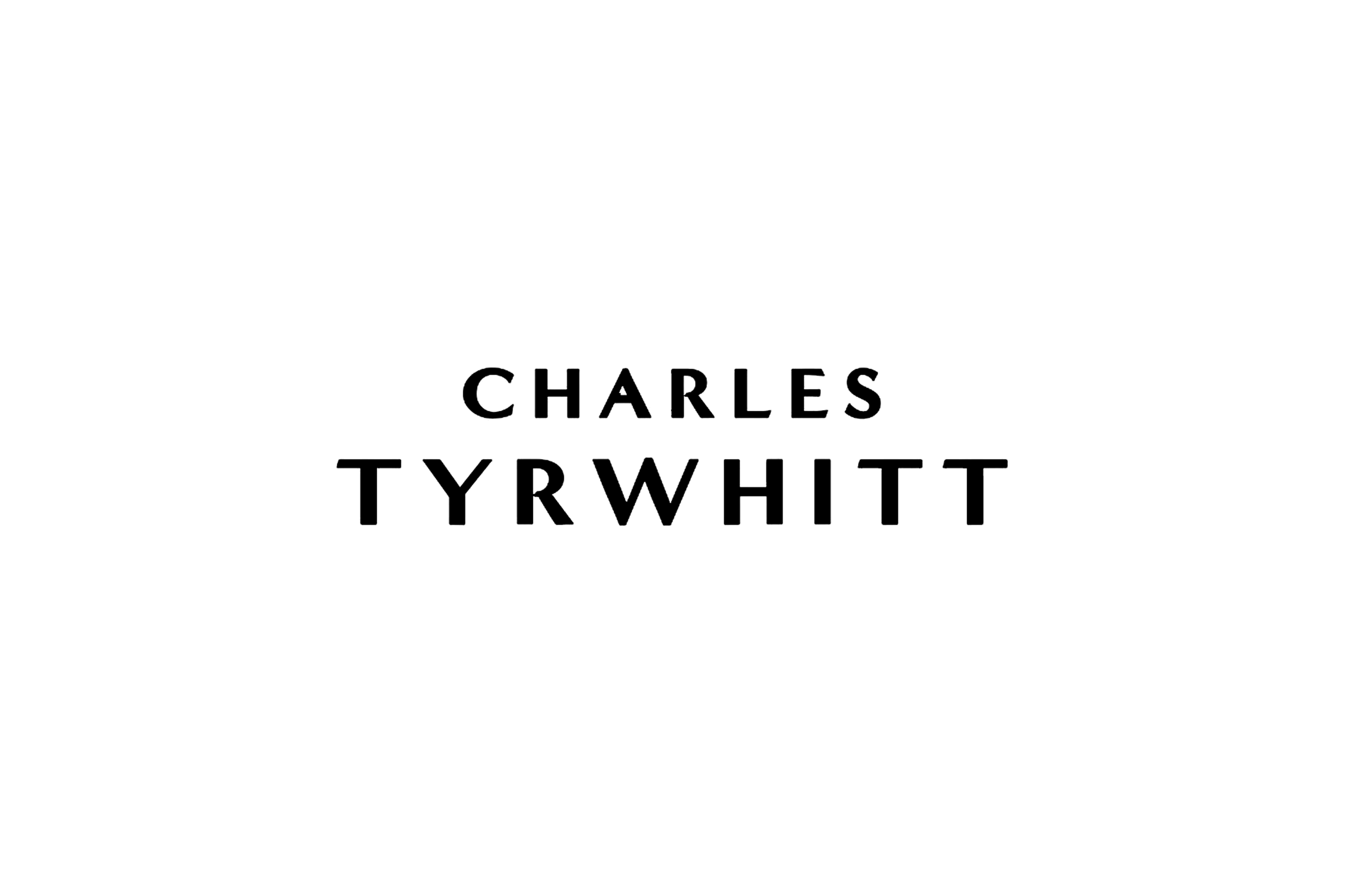 Charles Tyrwhitt brand logo for premium menswear and formal fashion