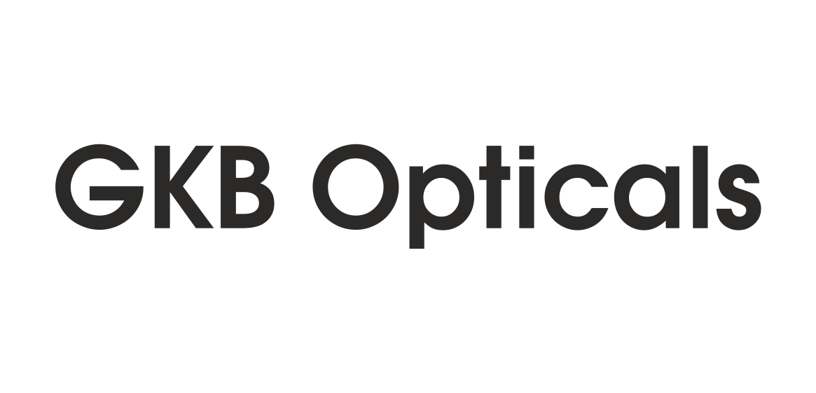 GKB Opticals brand logo for eyewear and vision care solutions